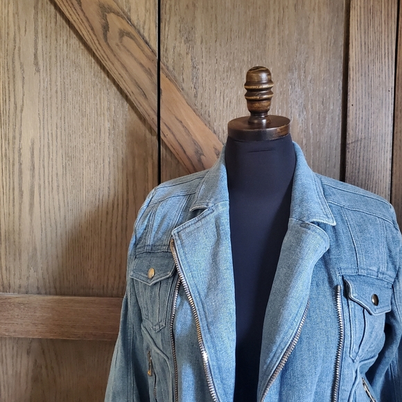 NWT Balmain Denim Jacket - Picture 4 of 8